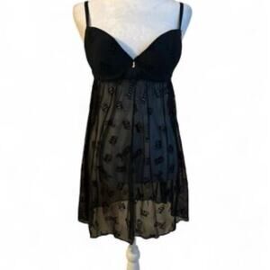 Juicy Couture Babydoll Lingerie Nightie, Small
